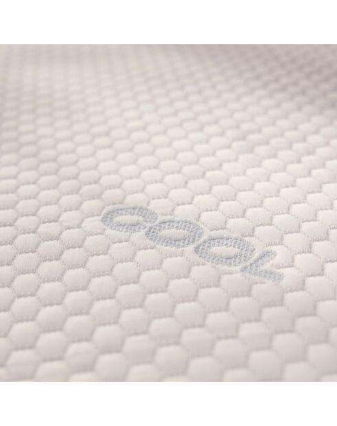 Protège-matelas Cool rafraîchissant blanc - 200 x 200 cm
