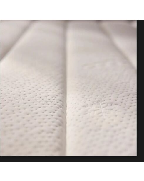 Matelas Bed Platinium Fresh avec ressorts ensachés blanc - 140 x 200 cm