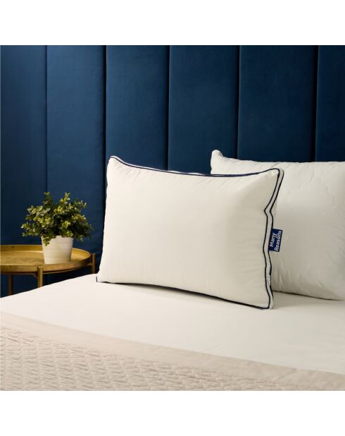 Set 2 Oreillers en coton Original blancs