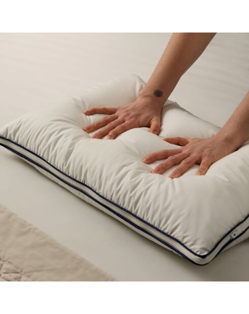 Set 2 Oreillers en coton Original blancs