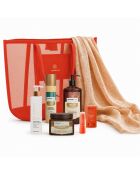 Summer Glow Strandset mit Rizinusöl — Premium-Pflege — Haarwuchs und umfassender Schutz — 8 Stück