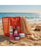 Kit de playa con queratina Summer Glow: cuidado y mantenimiento restauradores para cabello alisado, 6 unidades