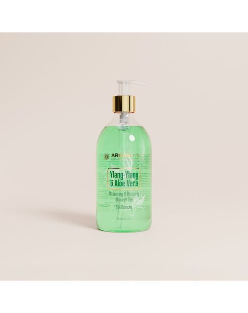 Gel douche Ylang-ylang et aloe vera/Grenade et eau de rose/Lavande et patchouli - 1000 ml x 3