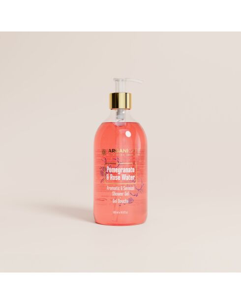 Gel douche Ylang-ylang et aloe vera/Grenade et eau de rose/Lavande et patchouli - 500 ml x 3