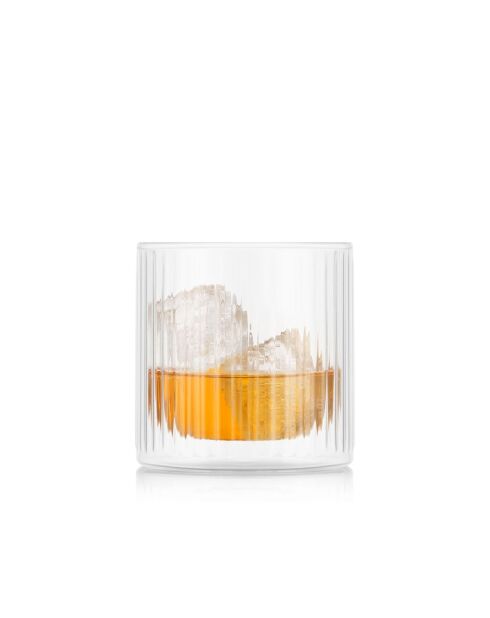 4 doppelwandige Whiskygläser & 4 doppelwandige Gin & Tonic-Gläser, - 0,3/0,28 l