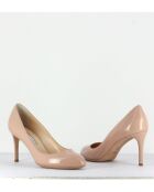 Escarpins en cuir 2592N nude - Talon 7,5 cm