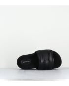 Mules en cuir noir 1E1804D noires