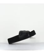 Mules en cuir noir 1E1804D noires