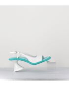 Sandales à talon Acqua blanches - Talon 7,5 cm