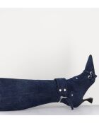Bottes à bout pointu T Lovely Nik jeans - Talon 7,5 cm