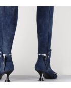 Bottes à bout pointu T Lovely Nik jeans - Talon 7,5 cm