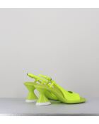 Sandales à talon Cedro jaunes - Talon 7,5 cm