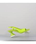 Sandales à talon Cedro jaunes - Talon 7,5 cm