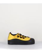 Chaussures en nylon et textile tech 1B4908D jaunes