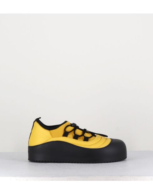 Chaussures en nylon et textile tech 1B4908D jaunes