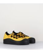 Chaussures en nylon et textile tech 1B4908D jaunes