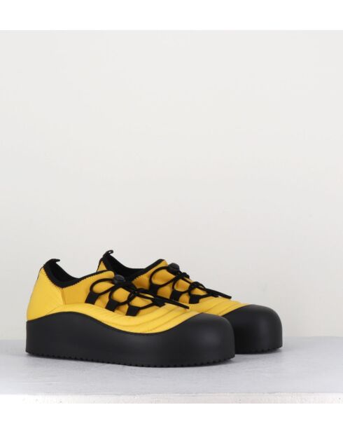 Chaussures en nylon et textile tech 1B4908D jaunes