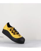 Chaussures en nylon et textile tech 1B4908D jaunes