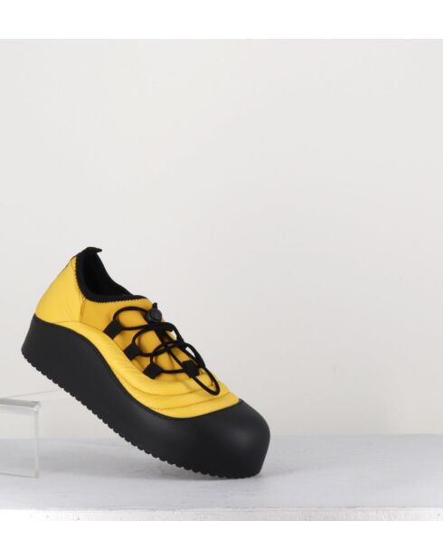 Chaussures en nylon et textile tech 1B4908D jaunes