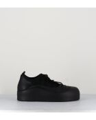 Chaussures en nylon et textile tech 1B4908D noires