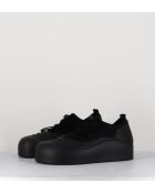 Chaussures en nylon et textile tech 1B4908D noires