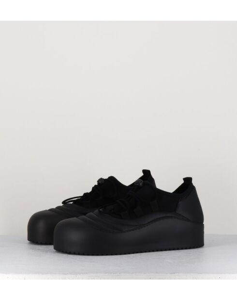 Chaussures en nylon et textile tech 1B4908D noires