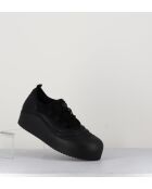Chaussures en nylon et textile tech 1B4908D noires