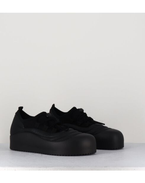 Chaussures en nylon et textile tech 1B4908D noires