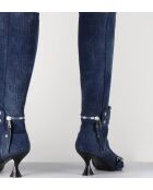 Bottes à bout pointu T Lovely Nik jeans - Talon 7,5 cm