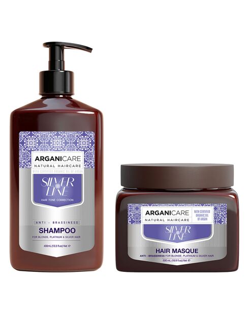 Paquete de champú y mascarilla Silver