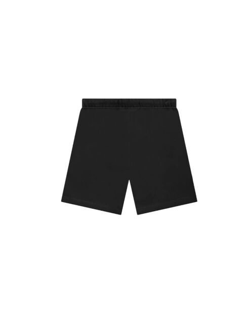 Essentials Stretch-Sweatshort im Limo-Design