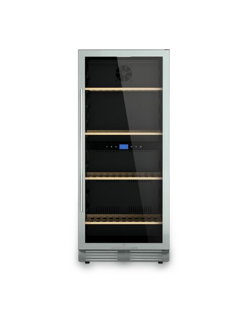 Cave de conservation 149 bouteilles Dual Zone encastrable - 59.5x73.5x140 cm