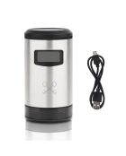 Pompe sous-vide électrique pour vin grise - 4.6x4.6x8.6 cm