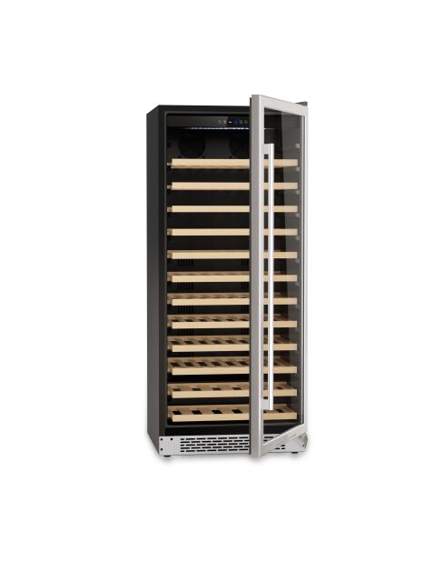 Einbau-Weinkühler aus Edelstahl für 100 Flaschen, 62,5 x 66 x 145,5 cm