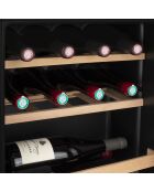 Cave à vin 15 bouteilles pose libre noir - 43 x 47,3 x 51,7 cm
