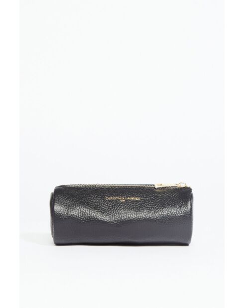 Funda Lanae de piel negra - 20x10x3 cm