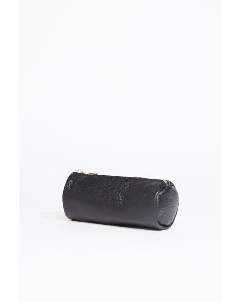 Funda Lanae de piel negra - 20x10x3 cm