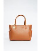 Sac à main en cuir Maeve camel - 20x32x11 cm