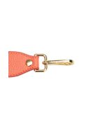 Sac à main en cuir Soleil orange - 42x25 14,5 cm