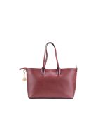 Sac cabas en cuir Serinity bordeaux - 40x22x11,5 cm