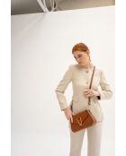 Leorad Schultertasche aus Kamelleder - 20x15x6 cm