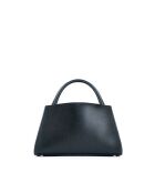 Sac à main en cuir Horizon noir - 26x21x10 cm