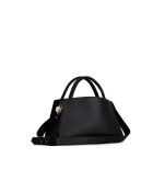 Sac à main en cuir Horizon noir - 26x21x10 cm