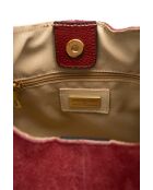 Sierra Bordeaux leren schoudertas - 37x22x14 cm