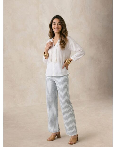 Top bianco BONIT
