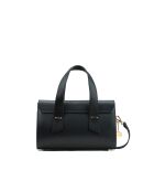 Sac à main en cuir Candace noir - 29x21x9,5cm