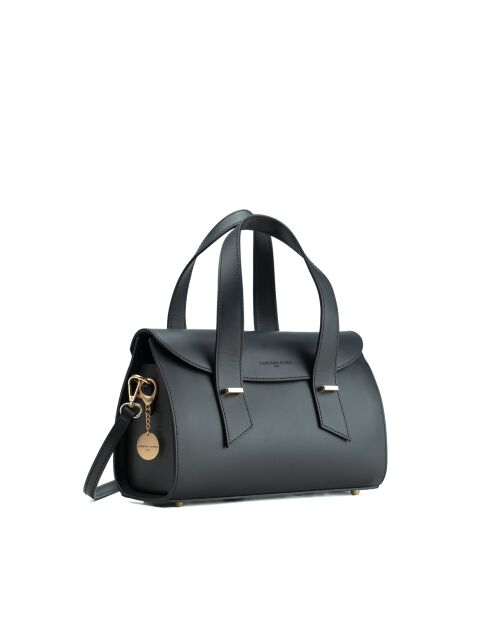 Sac à main en cuir Candace noir - 29x21x9,5cm