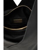 Sac porte épaule en cuir Celiah noir - 32x20x10cm
