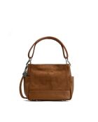 Sac porte épaule en cuir Zuri camel - 29x23x9cm