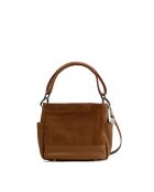Sac porte épaule en cuir Zuri camel - 29x23x9cm